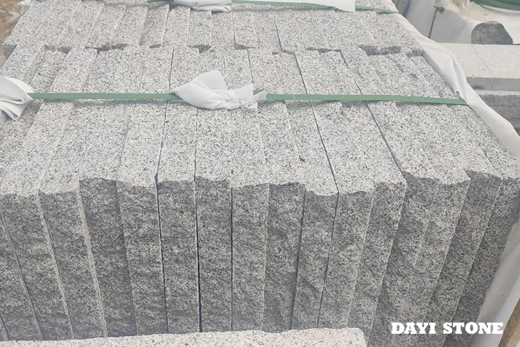 Paving Light Grey Granite Stone G603-10 Top Bushhammered edge split bottom sawn39x39x4cm 59x59x4cm - Dayi Stone Paving Light Grey Granite Stone G603-10 Top Bushhammered edge split bottom sawn39x39x4cm 59x59x4cm - Dayi Stone